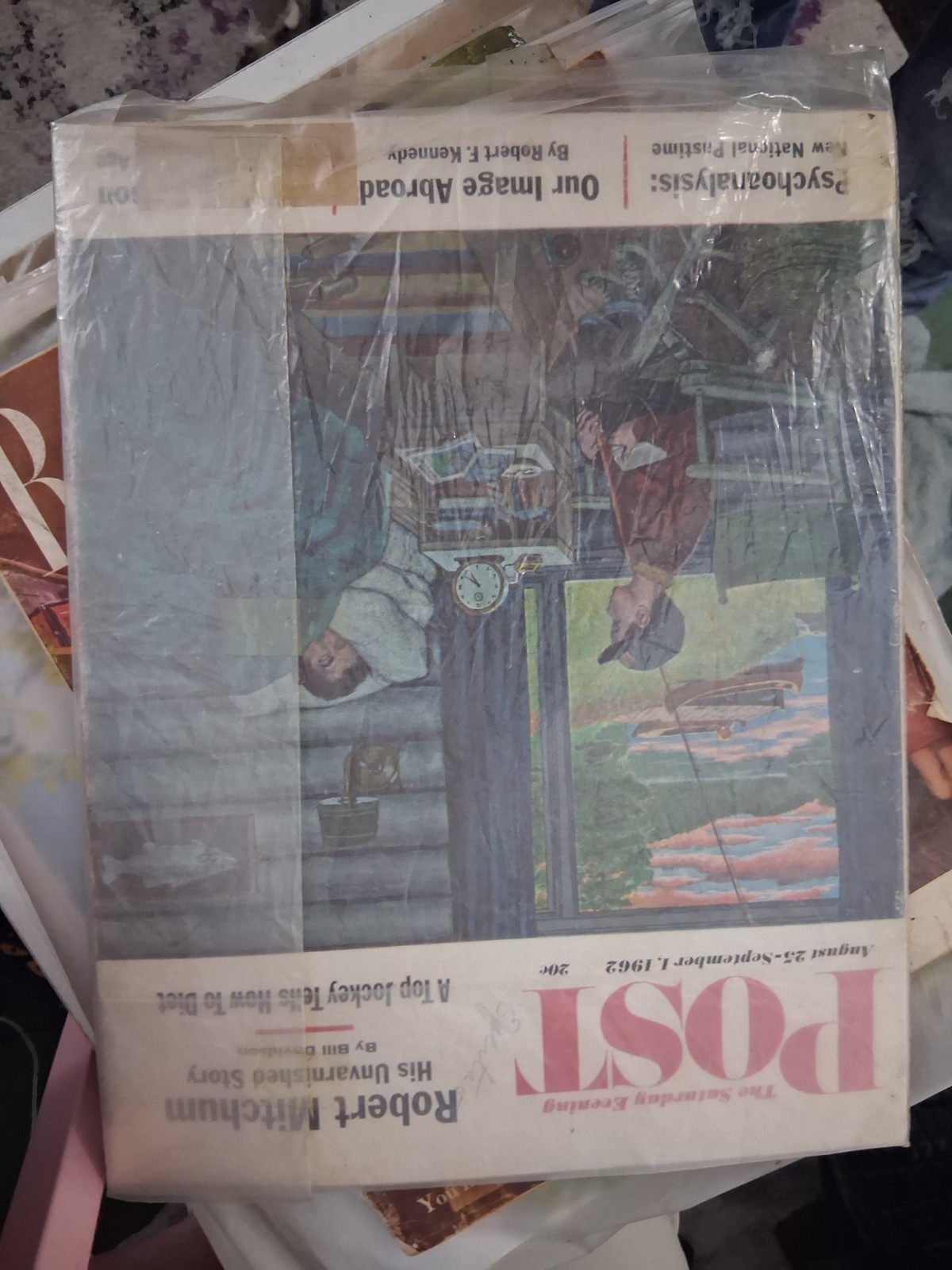 The Saturday Evening Post Aug 25–Sep 1 1962 Illustrated Politics RFK Davidson