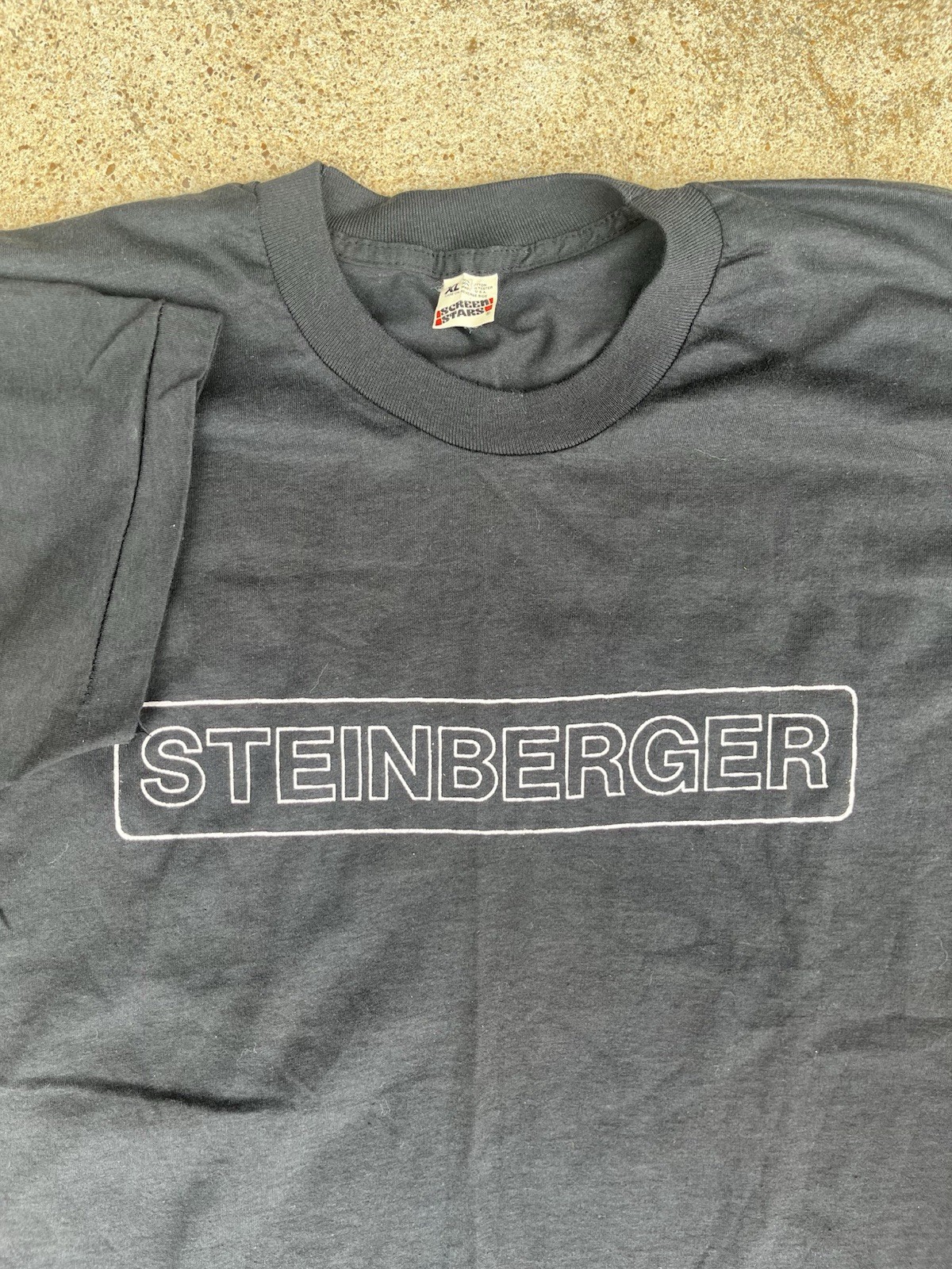 VTG 80s Steinberger Guitars State of The Instrument T Shirt Screen Stars XL VTG 80s Steinberger Guitars State of The Instrument T Shirt Screen Stars XL