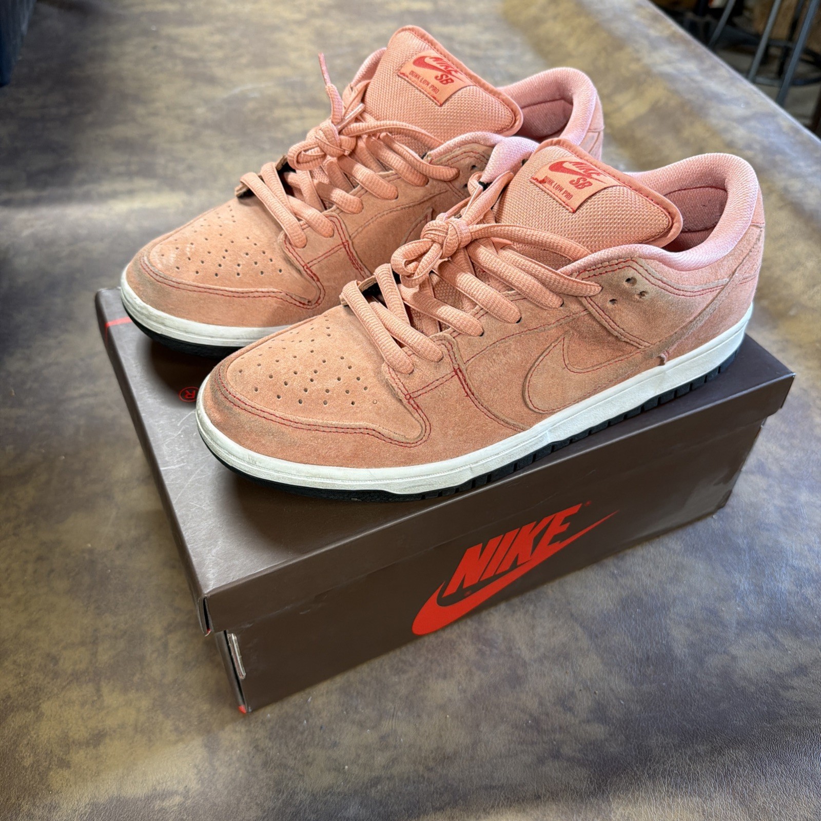 Nike Dunk SB Low Pink Pig Size 10 CV1655-600 Nike Dunk SB Low Pink Pig Size 10 CV1655-600