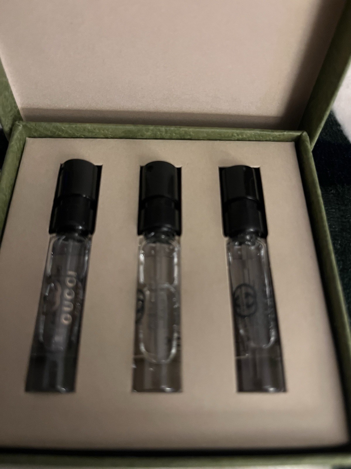 GUCCI Beauty Eau De Parfum and Toilette Rare Sample Pack - NEW IN BOX GUCCI Beauty Eau De Parfum and Toilette Rare Sample Pack - NEW IN BOX