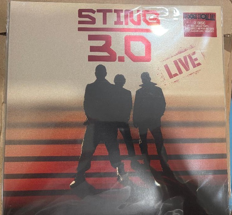 Sting - Sting 3.0 Live RSD 2025 2 LP New Sealed Sting - Sting 3.0 Live RSD 2025 2 LP New Sealed