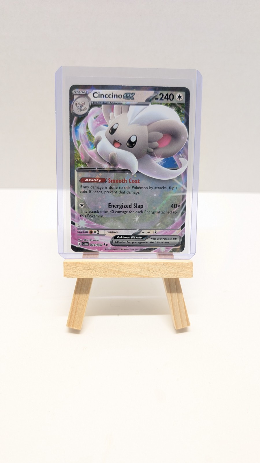 Pokémon TCG, Cinccino Ex 073/086 - Chaos Rising