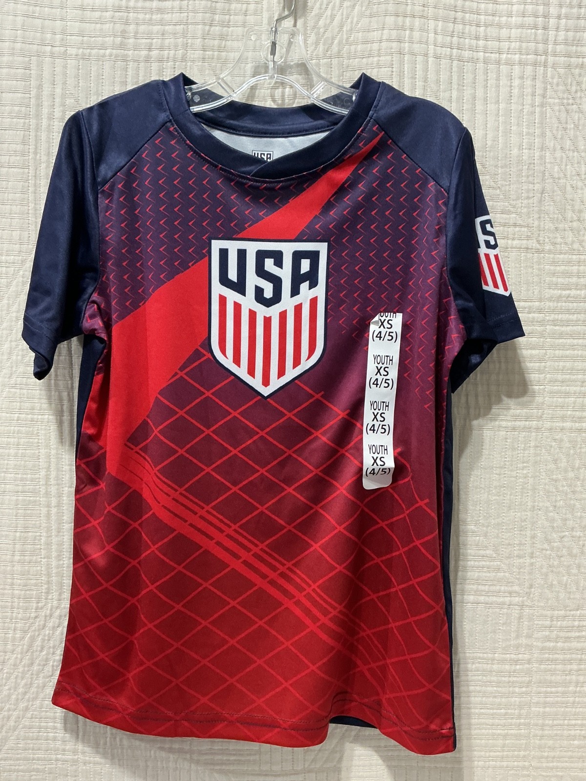 U.S. soccer jersey youth ast sz