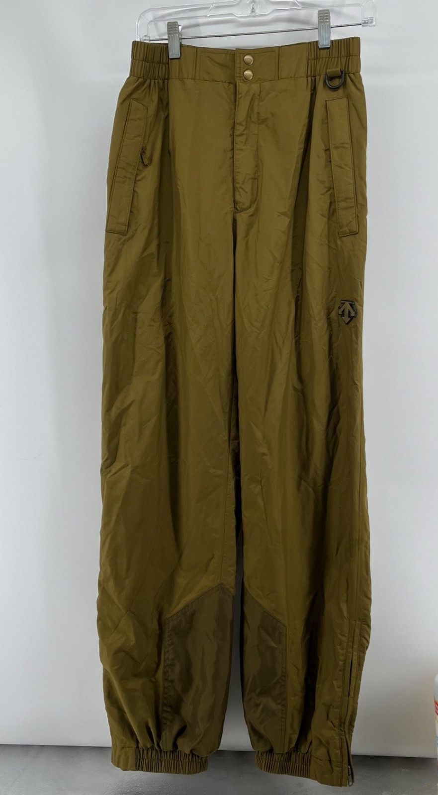 Vtg Descente Pants Men Small Ski Snowboard Swishy Track Japanese Zip Ankle EUC Vtg Descente Pants Men Small Ski Snowboard Swishy Track Japanese Zip Ankle EUC