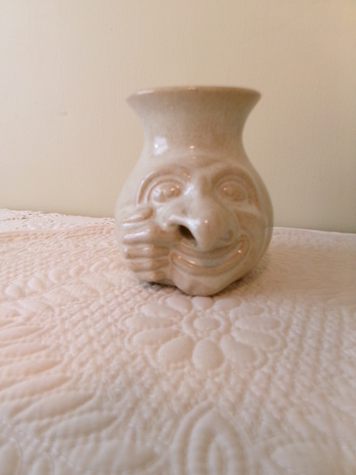 Vintage 2000 Booger Boy Boris Stoneware Kitchen Gadget~Egg Separator~Aaargh Vintage 2000 Booger Boy Boris Stoneware Kitchen Gadget~Egg Separator~Aaargh