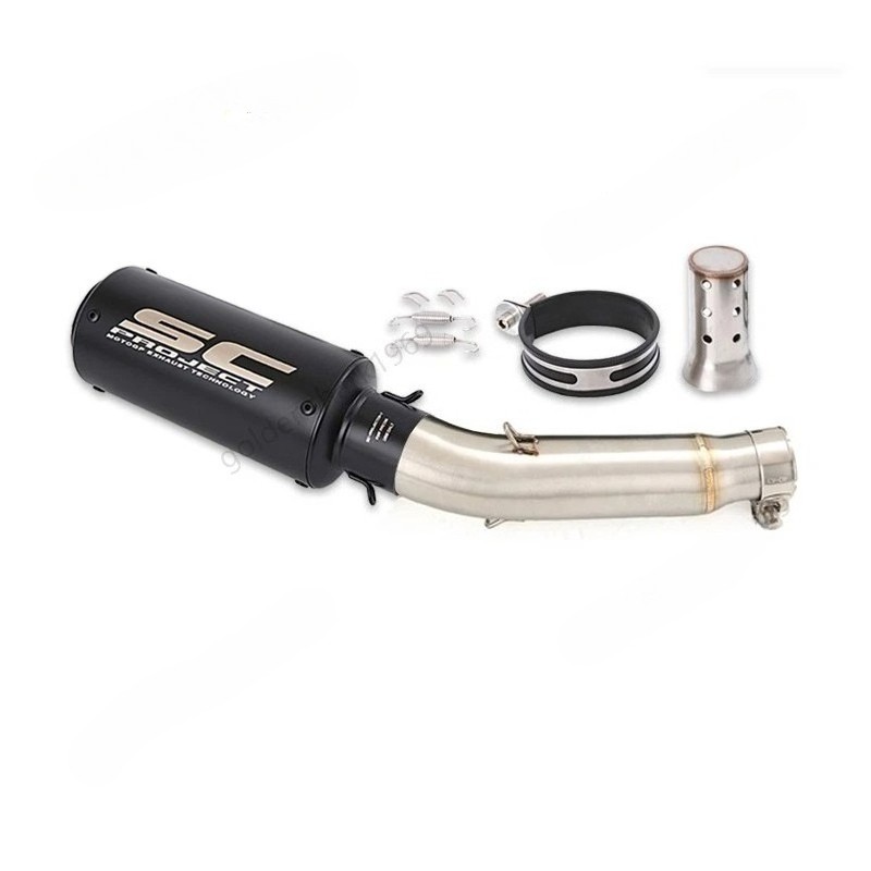 CB300R 2018-2025 for Honda CB250R Black Muffler Silencer Slip On Exhaust Tips
