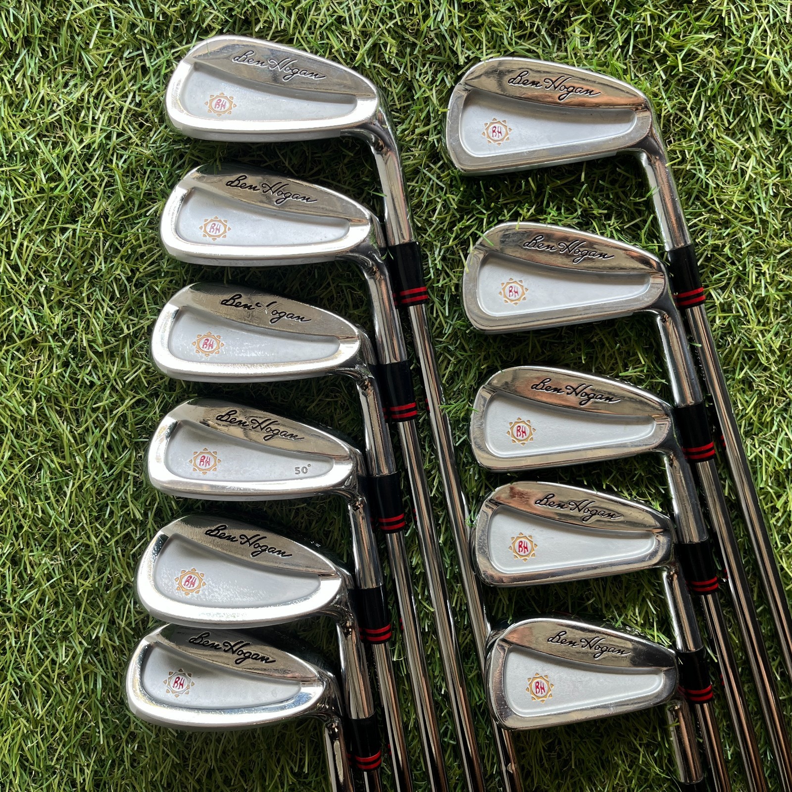 Ben Hogan Apex Plus Iron & Wedge Set 3-PW Gw Sw Lw Steel Stiff Apex 4 Right