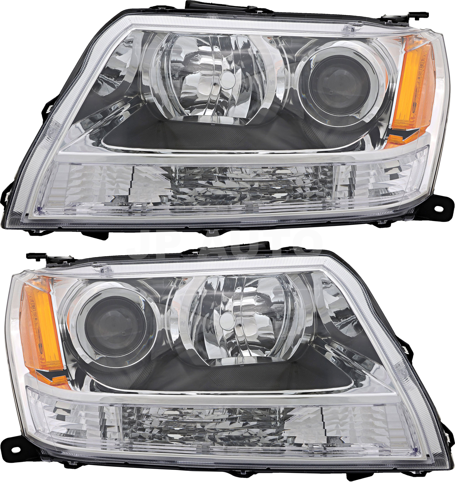 For 2009-2013 Suzuki Grand Vitara Headlight Halogen Set Pair