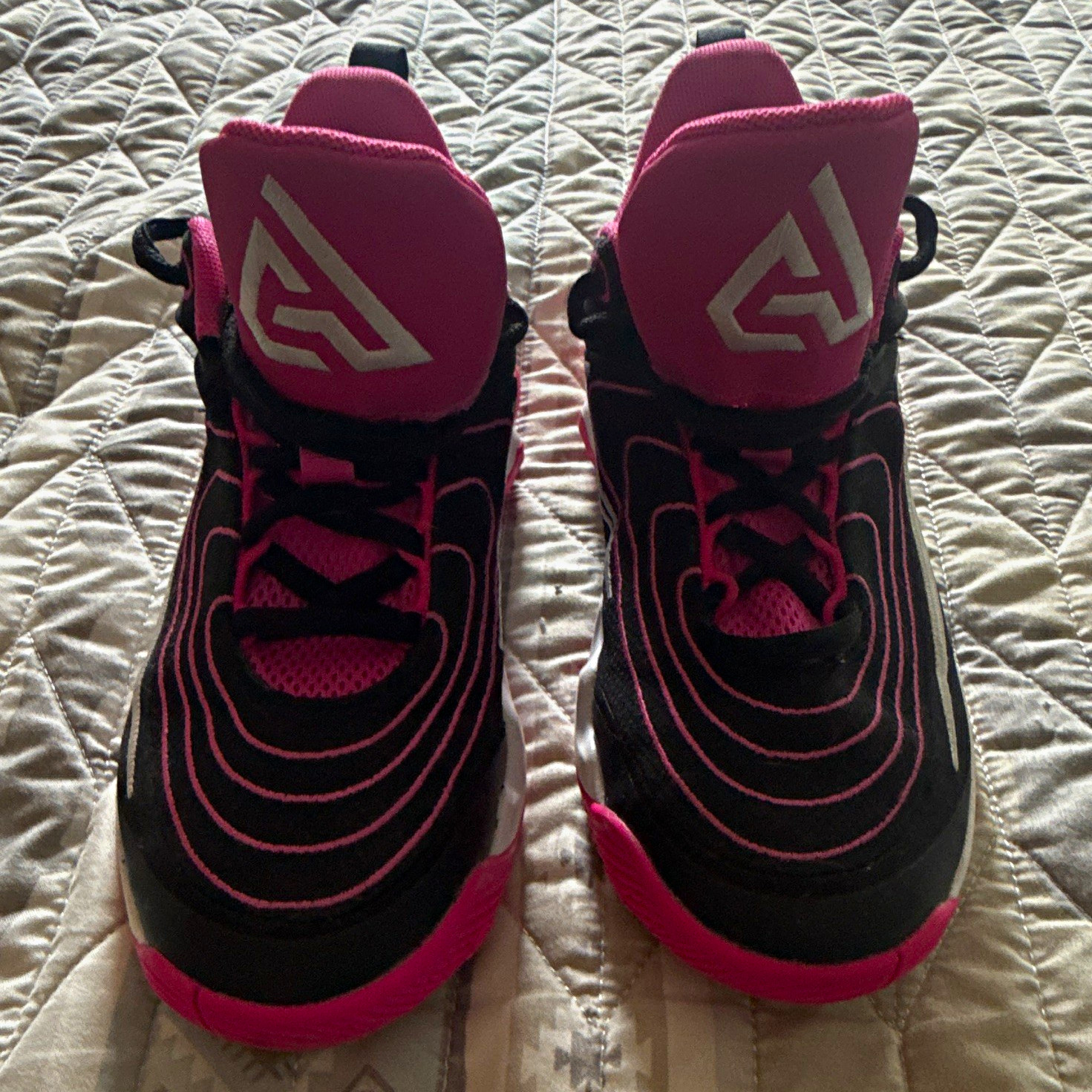 Nike Giannis FZ6734-004 Unisex Kids Basketball Sneakers Black/Pink/White US 3 Nike Giannis FZ6734-004 Unisex Kids Basketball Sneakers Black/Pink/White US 3