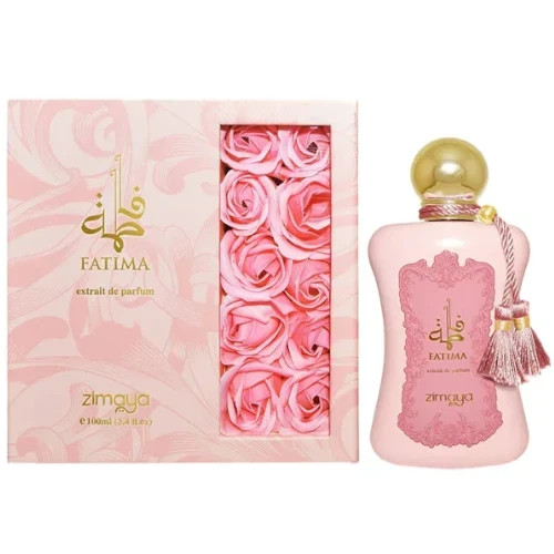 Fatima Pink Zimaya by Afnan 3.4 Extrait De Parfum Perfume Women New In Box