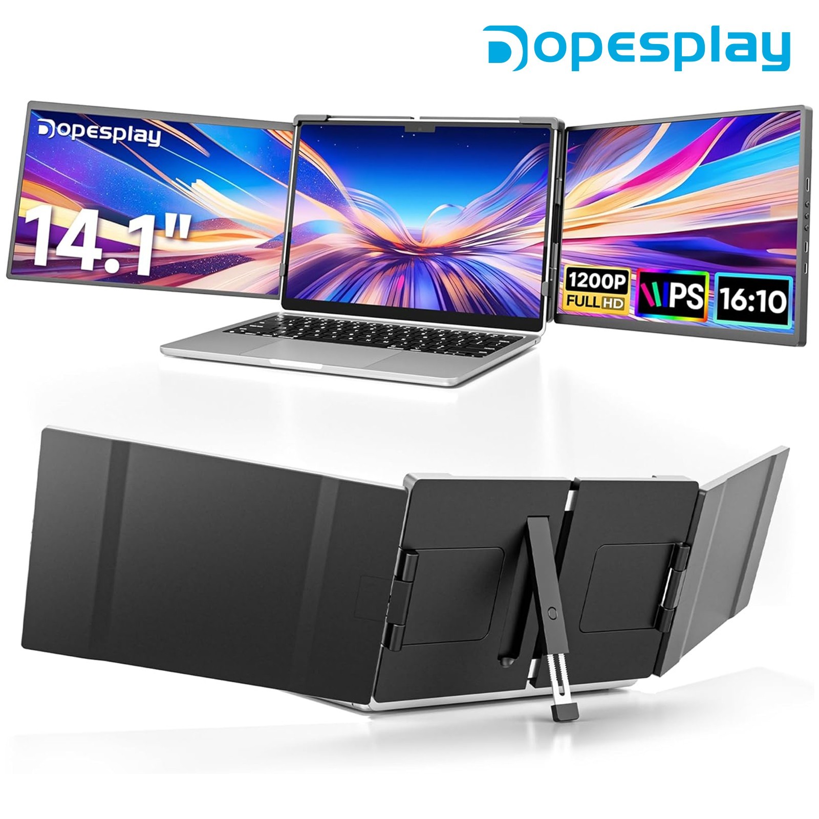 USED Triple Portable Monitor 14.1 USED Triple Portable Monitor 14.1