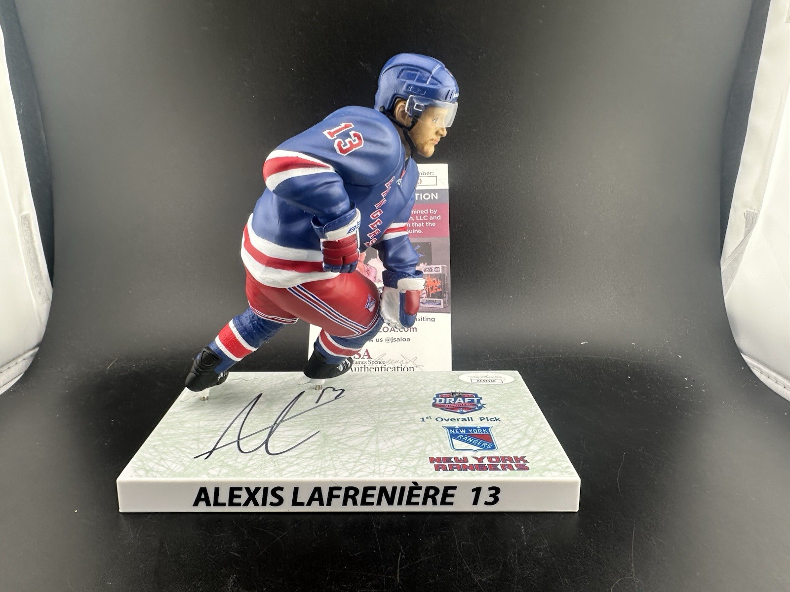 2021-22 Alexis Lafreniere NHL Import Dragons 6