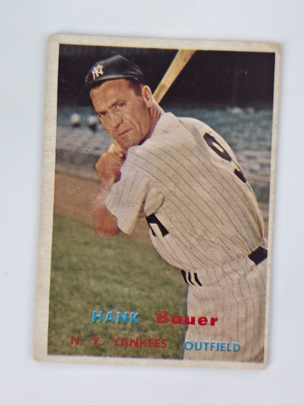 1957 Topps #240 Hank Bauer 1957 Topps #240 Hank Bauer