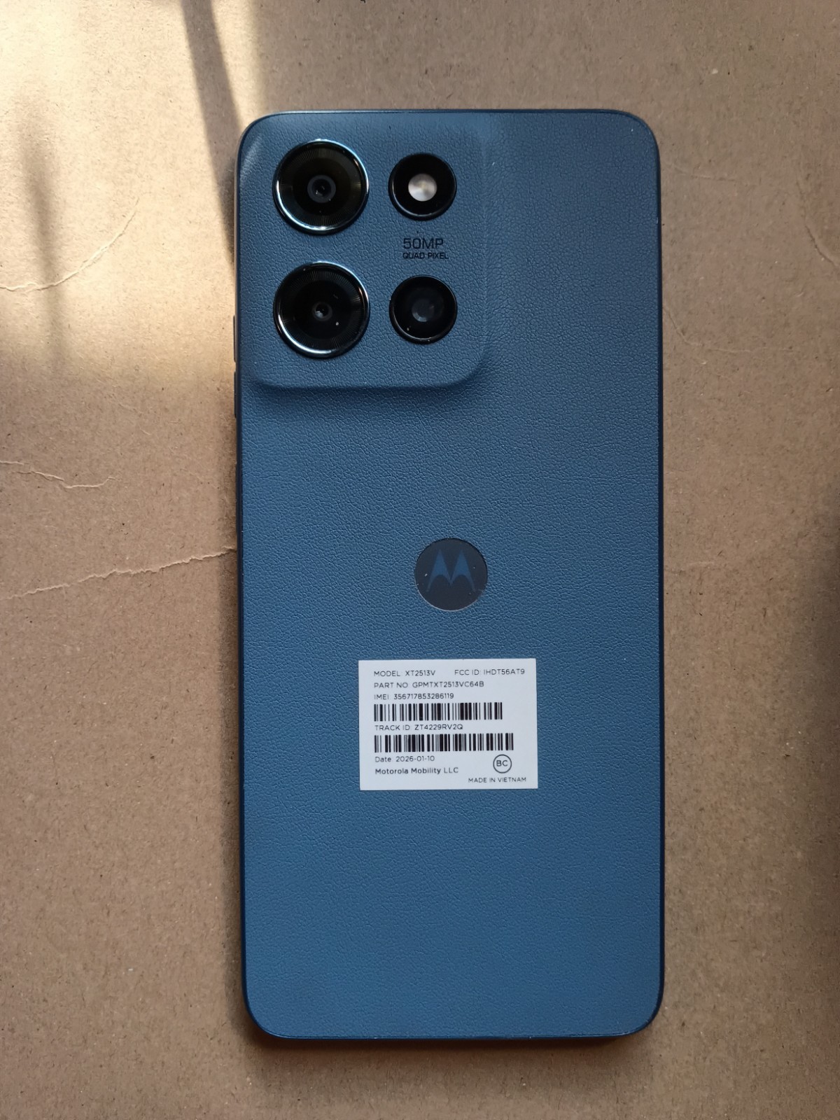 Motorola Moto G XT2513V 2026 64GB TracFone Excellent Condition Smartphone Blue