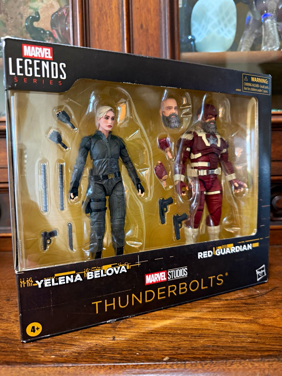 Hasbro Marvel Legends Thunderbolts Yelena Belova & Red Guardian Boxed Set 2025 Hasbro Marvel Legends Thunderbolts Yelena Belova & Red Guardian Boxed Set 2025