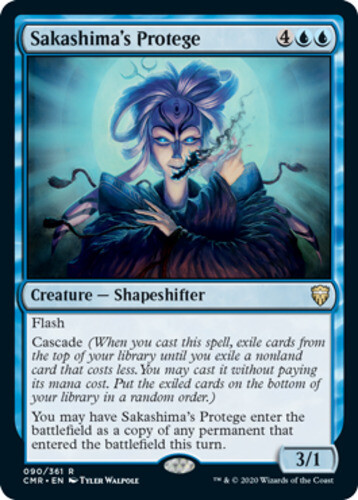 x1 Sakashima\'s Protege R MTG Commander Legends M/NM, English x1 Sakashima\'s Protege R MTG Commander Legends M/NM, English