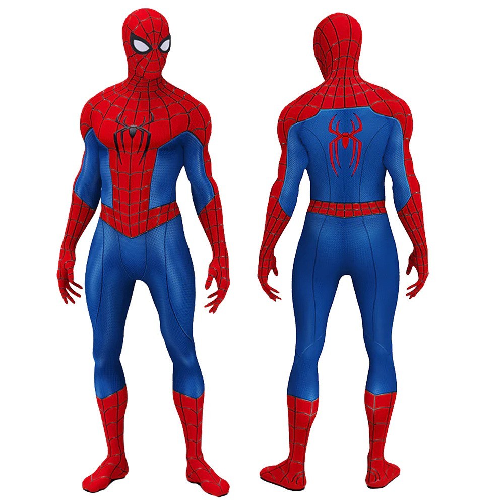 New Spiderman 4 Brand New Day Jumpsuit Cosplay Costume Adult Kids Suit Halloween