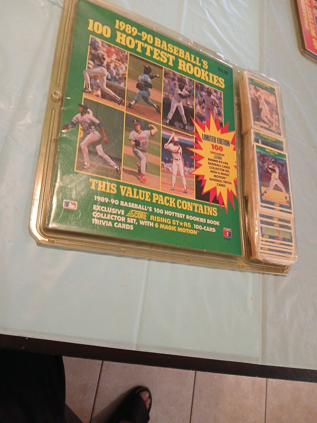 1989-90-Score Baseball 100 Hottest Rookies Factory Sealed Set