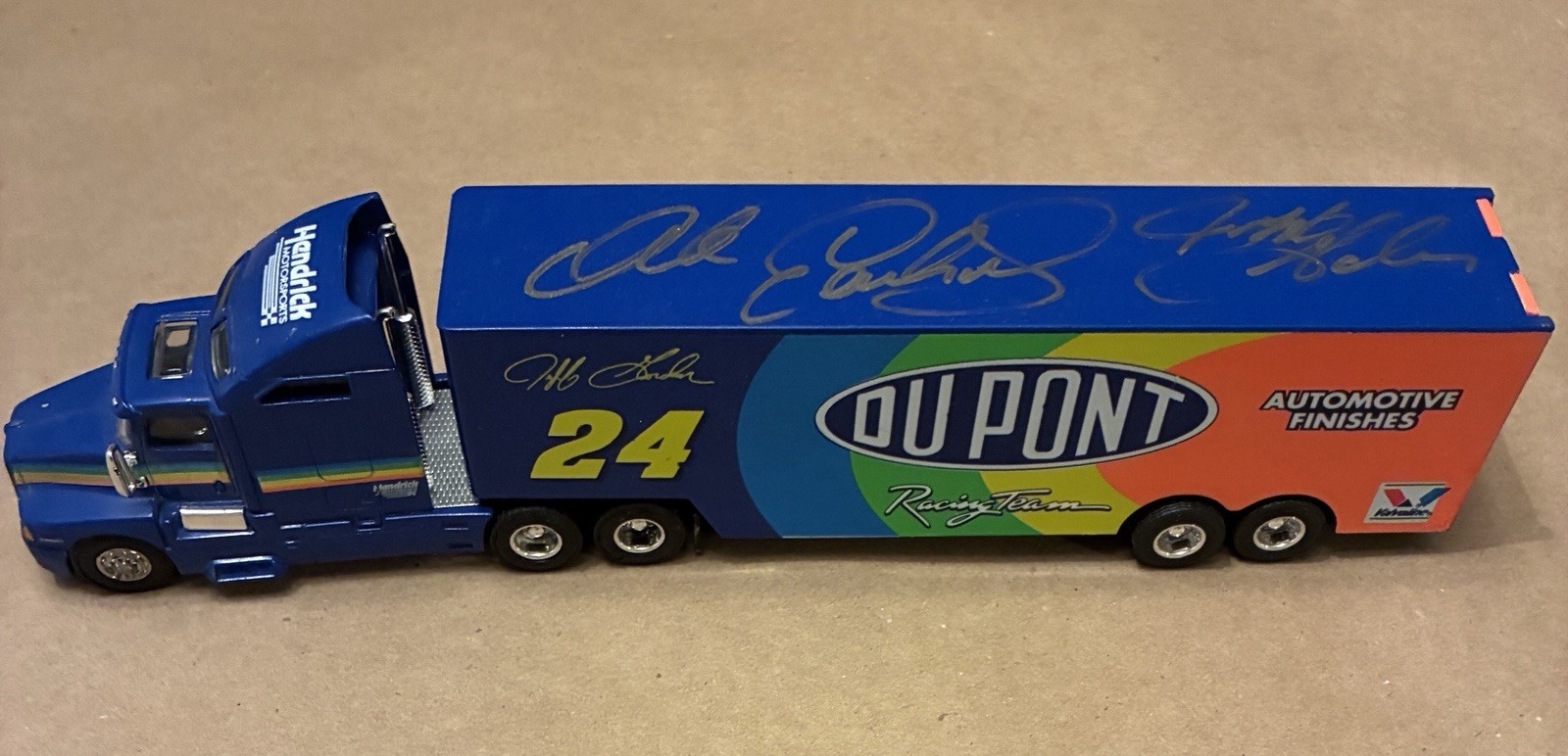 1994 Transporter Dupont Autographed Jeff Gordon Dale Earnhardt Sr