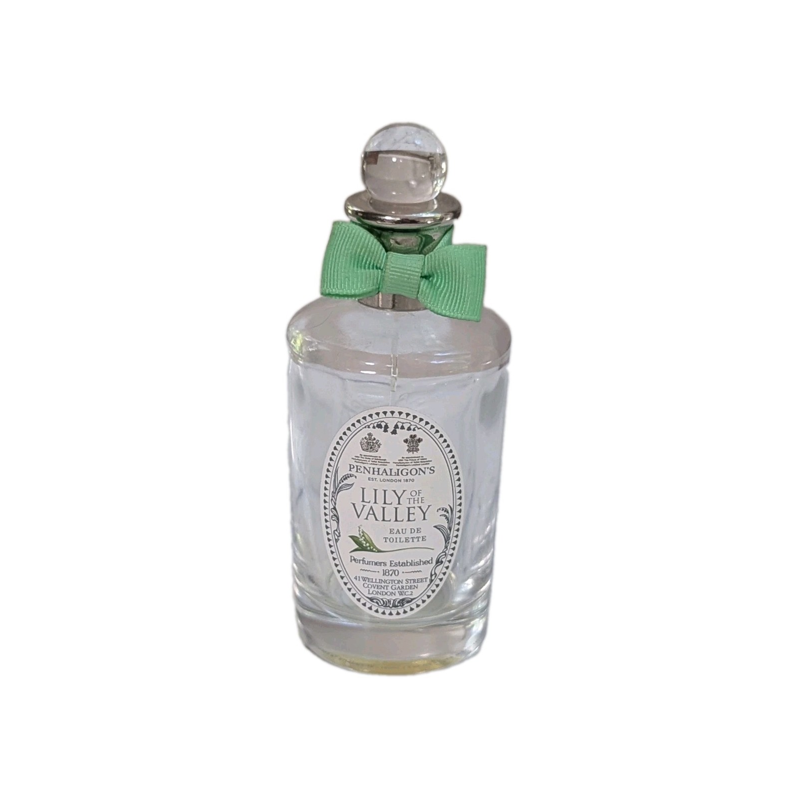 Penhaligons London Lily Of The Valley Empty 100ml 3.4 Fl Oz Perfume Bottle Penhaligons London Lily Of The Valley Empty 100ml 3.4 Fl Oz Perfume Bottle