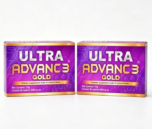 2Pack Ultra Advance Vitamin & Mineral Supplement 30 Capsules 500Mggg