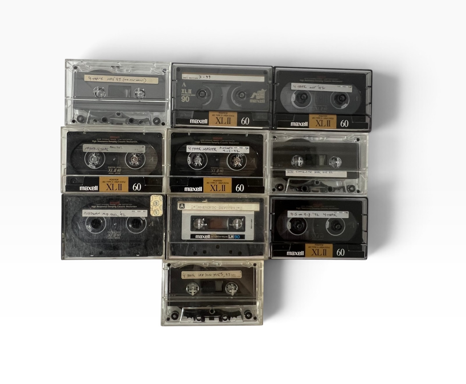 Vintage Studio Punk Rock Master Cassette Archive 1980s90s Vintage Studio Punk Rock Master Cassette Archive 1980s90s