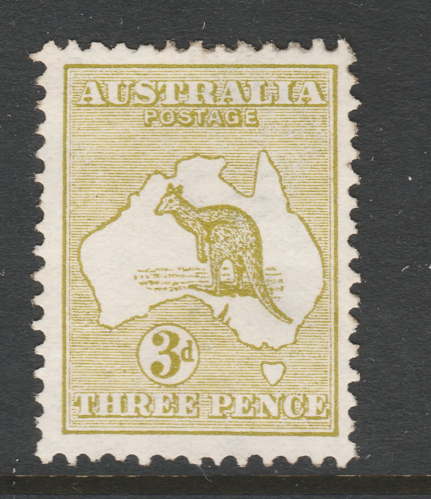 1913 FIRST WATERMARK 3d OLIVE \ 1913 FIRST WATERMARK 3d OLIVE \