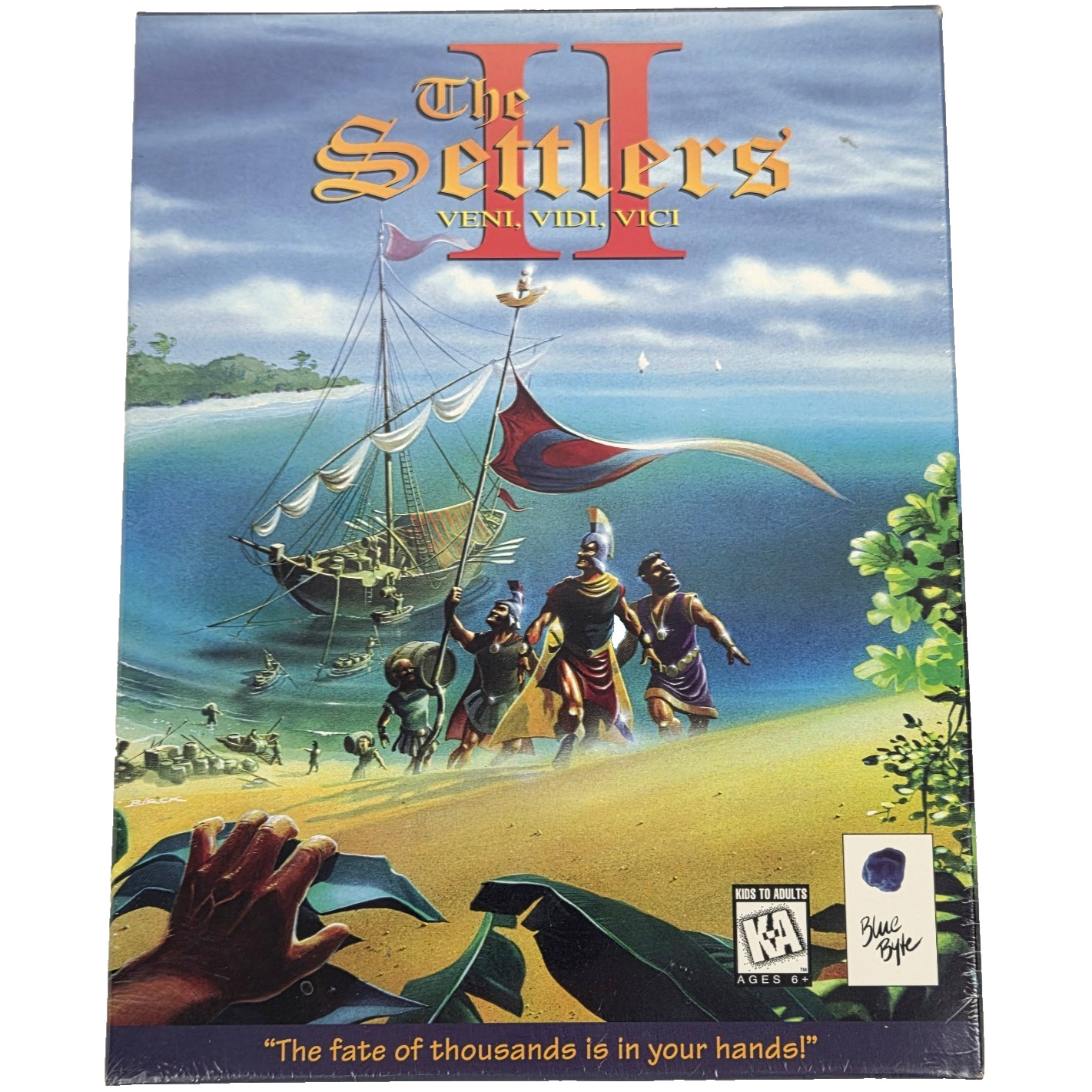 NEW The Settlers II for PC (CD-ROM, Win95/Dos, 1996) Sealed NEW The Settlers II for PC (CD-ROM, Win95/Dos, 1996) Sealed