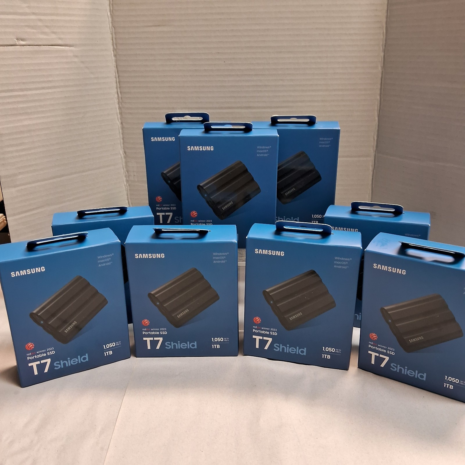 Samsung T7 Shield 1TB Portable External SSD USB 3.2 Black MU-PE1T0S NEW SEALED