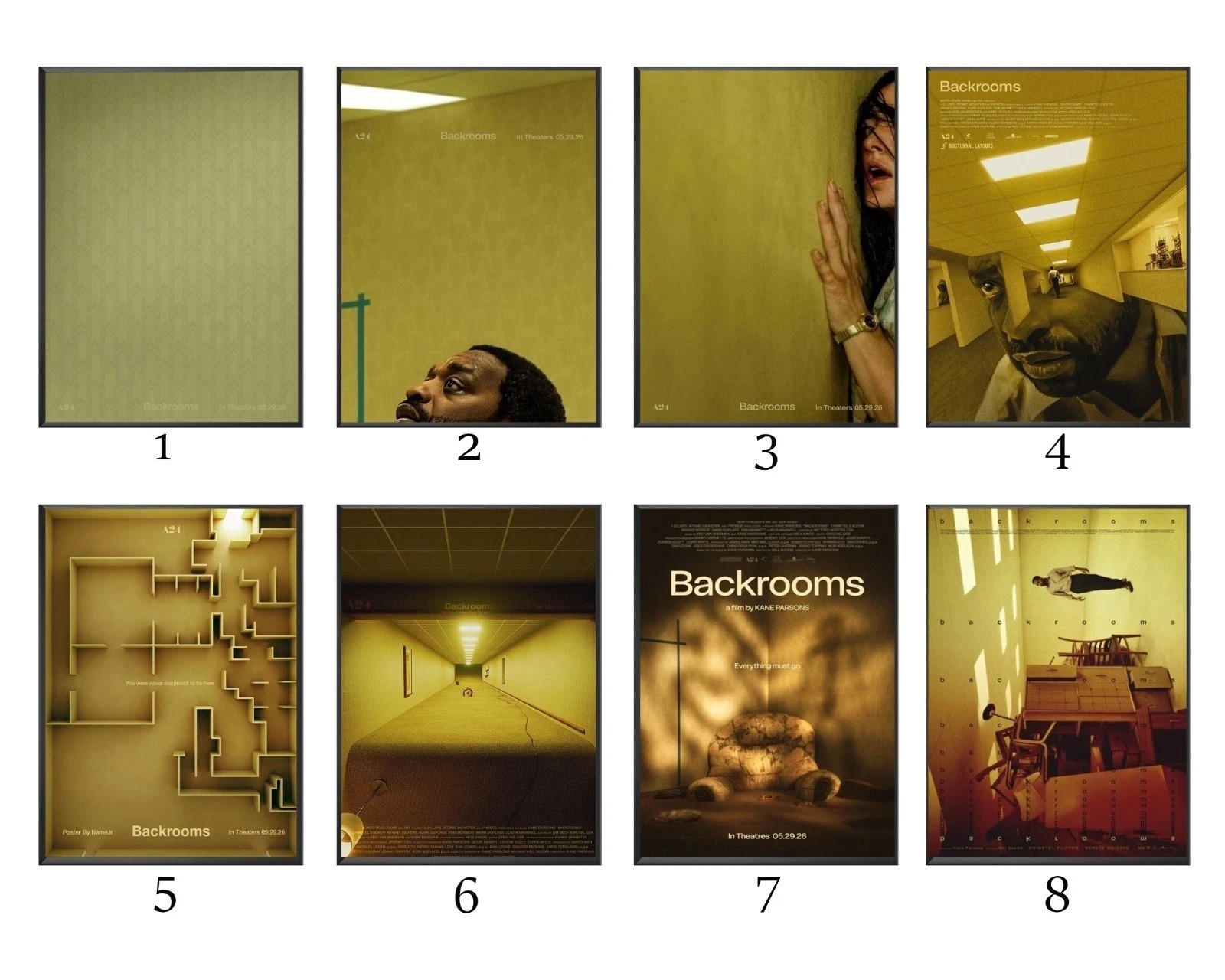 The Backrooms’ Movie Poster, 2026 Movie Poster