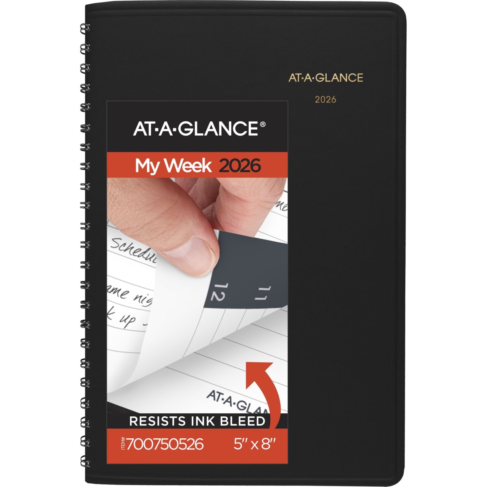 AT-A-GLANCE 2026 Weekly Appointment Book Planner 5 AT-A-GLANCE 2026 Weekly Appointment Book Planner 5