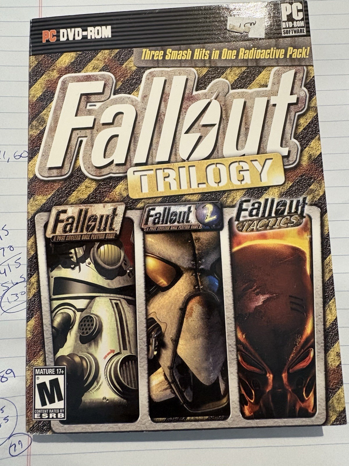 Fallout Trilogy (PC 2009 DVD-ROM) Fallout 1 & 2 & Tactics Post-Apocalyptic RPG + Fallout Trilogy (PC 2009 DVD-ROM) Fallout 1 & 2 & Tactics Post-Apocalyptic RPG +