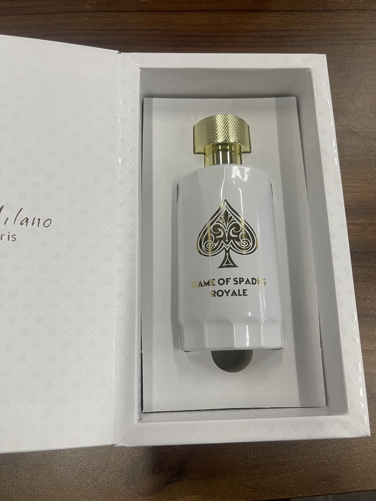 Jo Milano Game of Spades Royale Parfum Spray 100ml With Oud Wood Scent