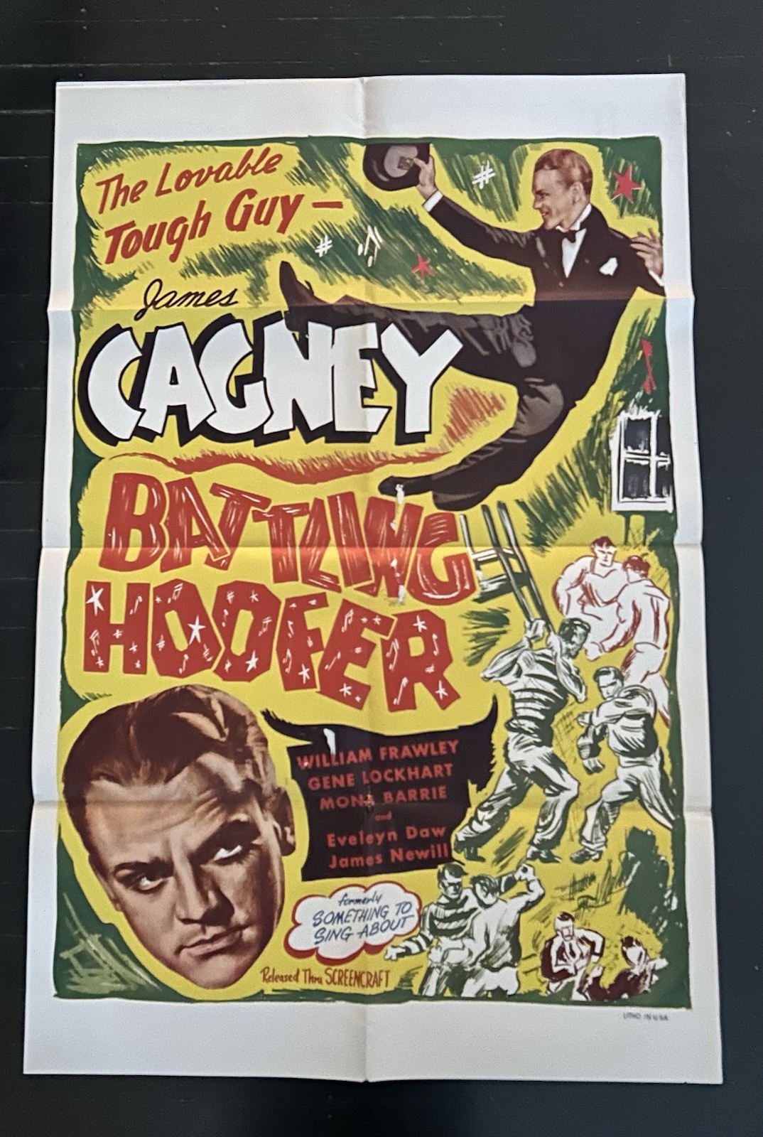 Battling Hoofer(Something to Sing About),1937,Re-R1947,Original,OS,James Cagney