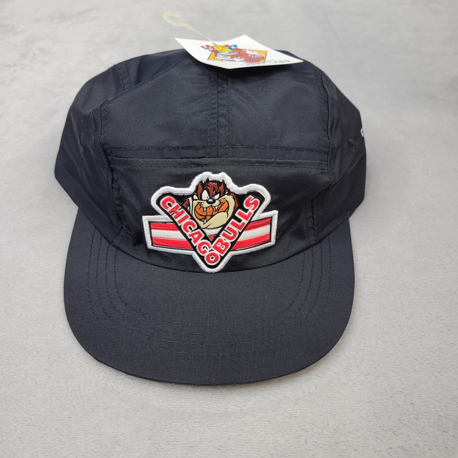 Chicago Bulls Hat Cap Boys Strapback Five Panel Taz Vintage Deadstock Youth Kids