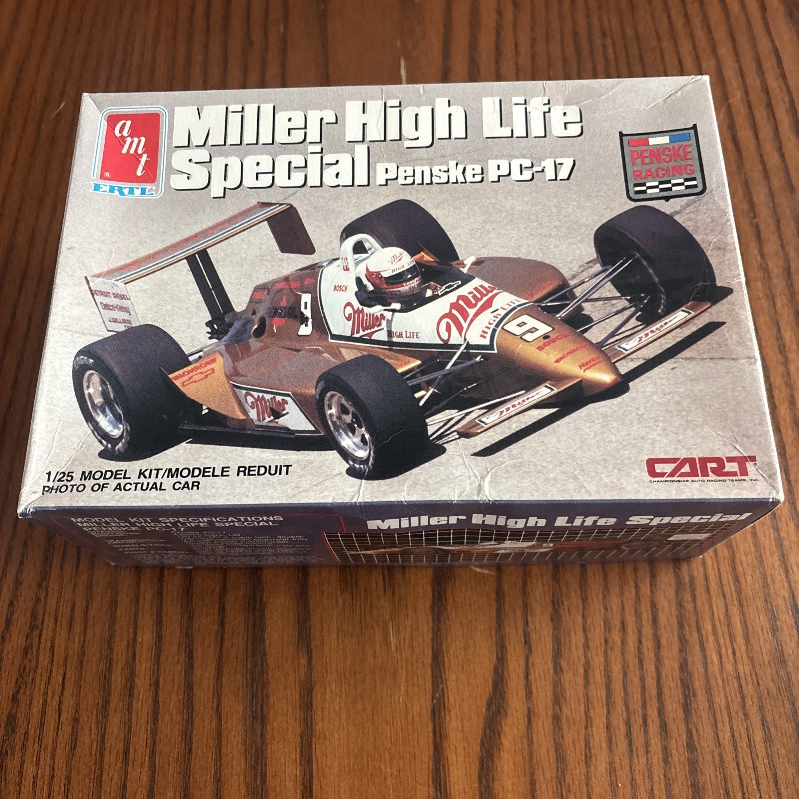 AMT  1/25 Miller High Life Special Penske PC-17