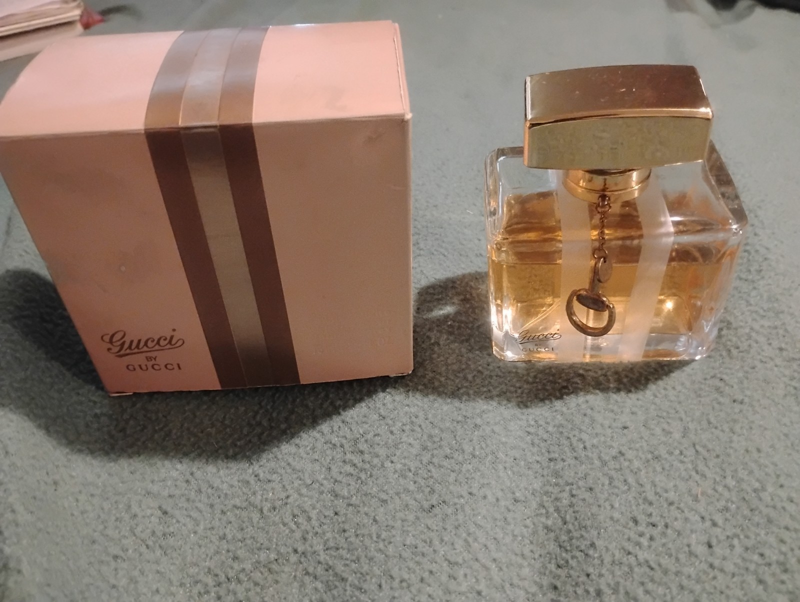 Gucci by Gucci Eau de Toilette 75 mL 2.5 oz Pale Pink Bottle Women-Discontinued Gucci by Gucci Eau de Toilette 75 mL 2.5 oz Pale Pink Bottle Women-Discontinued