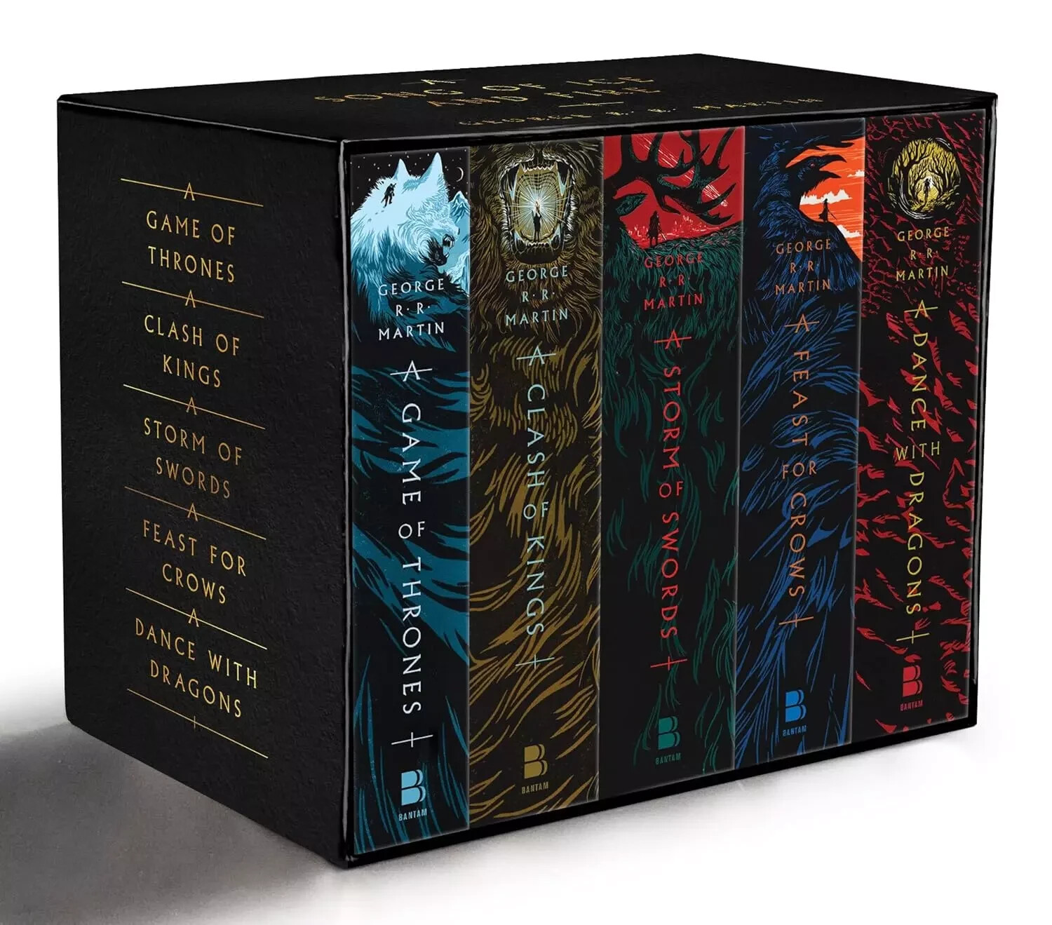 A GAME OF THRONES - MASS MARKET BOXED SET Books 1-5 (0345535529)