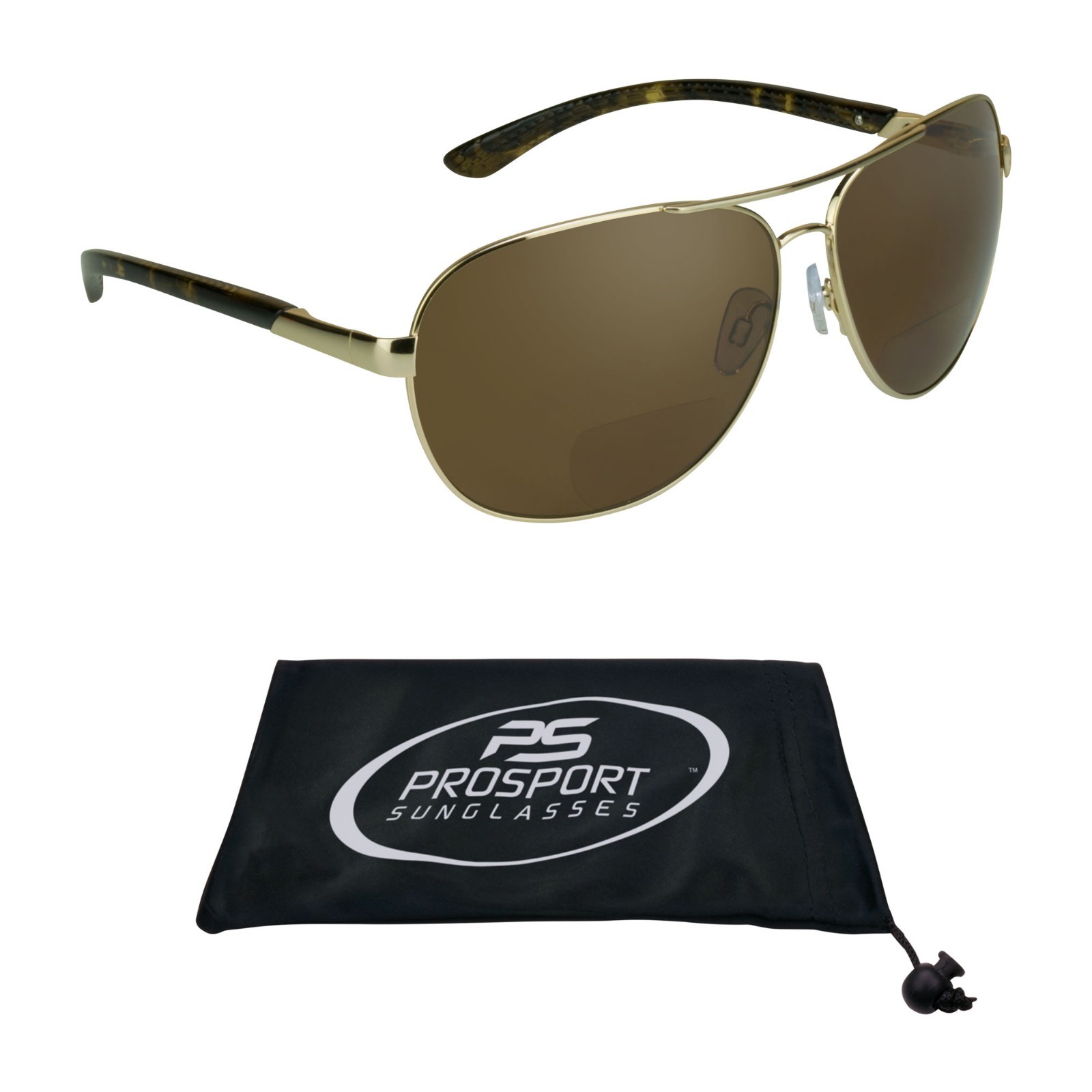 Mens Polarized Aviator Bifocal Reading Sunglass Sun Reader Big Large Wide Fit