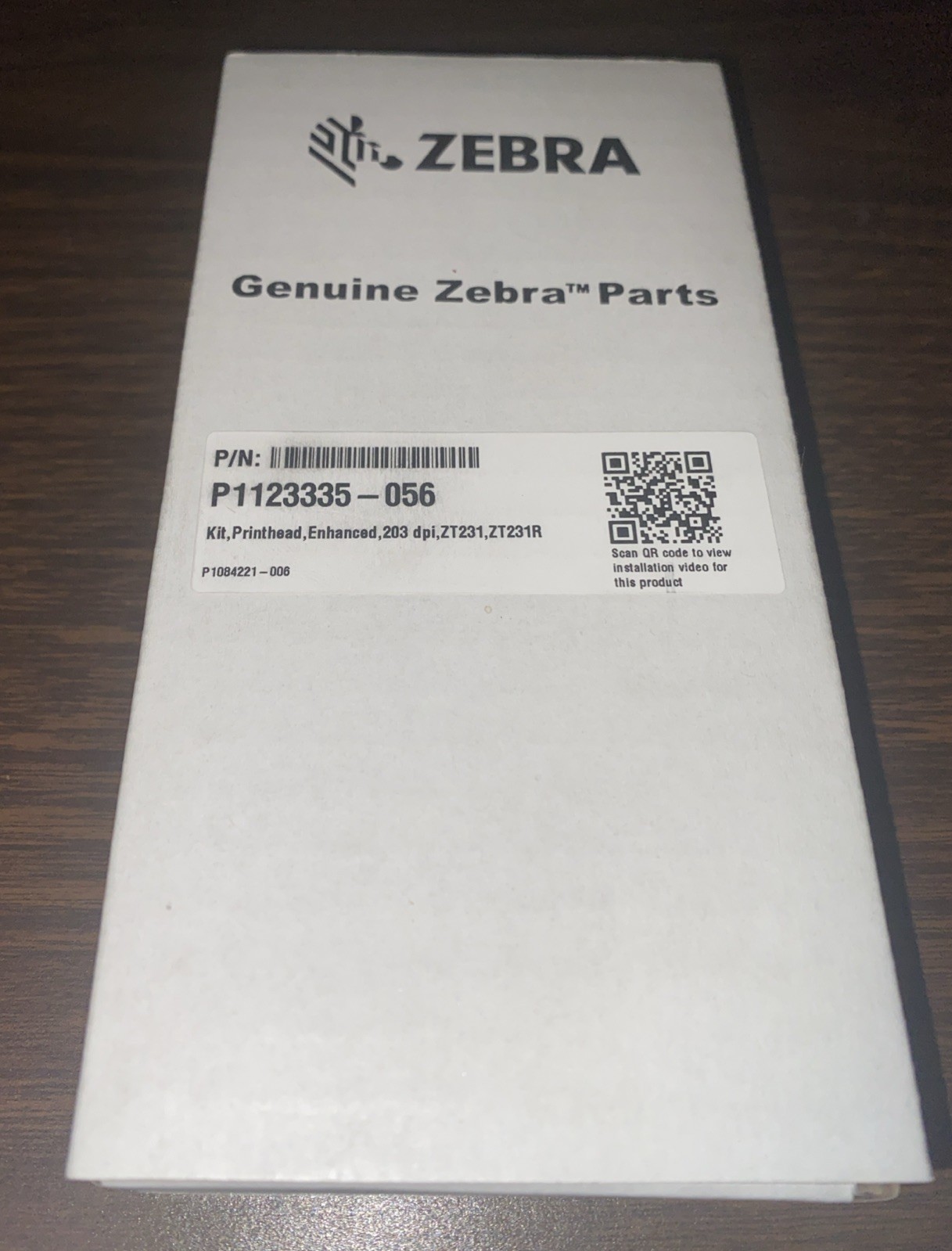Genuine Zebra P1123335-056 OEM Printhead for ZT111 ZT211 ZT231 203 DPI Genuine Zebra P1123335-056 OEM Printhead for ZT111 ZT211 ZT231 203 DPI