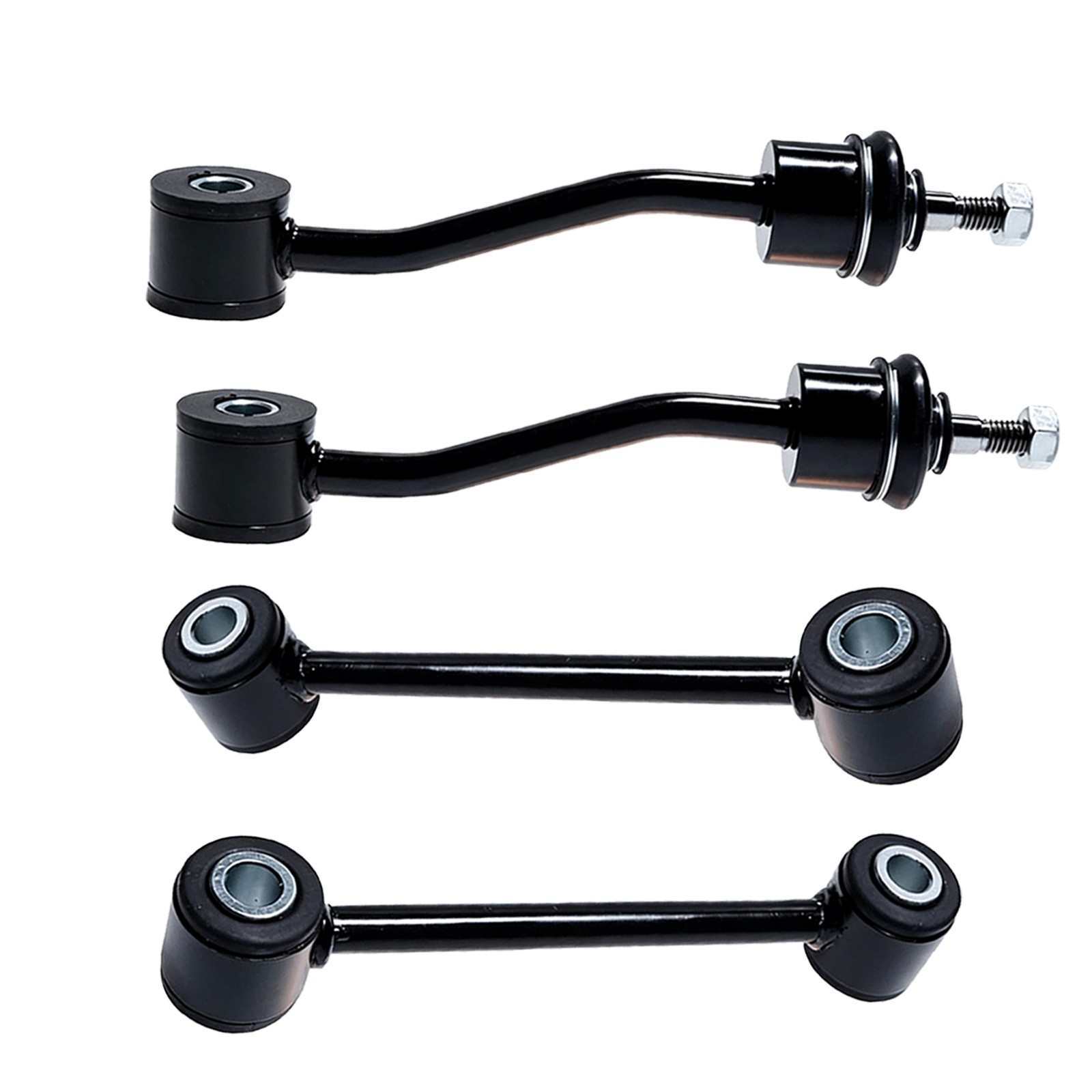 4Pcs Front & Rear Sway Bar Link for 1997-2006 Jeep TJ Jeep Wrangler K3197 K80244 4Pcs Front & Rear Sway Bar Link for 1997-2006 Jeep TJ Jeep Wrangler K3197 K80244