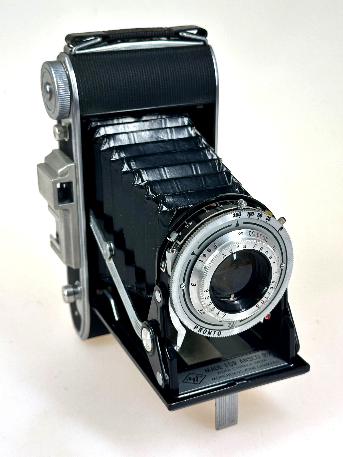Vintage Agfa 120 Film 6x9 Camera 105mm f/4.5 Lens BELLOWS GOOD Working & Tested