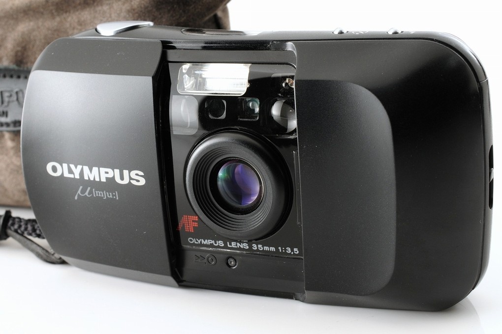 ALL WORKS [ MINT ] Olympus μ mju Infinity Stylus 35mm Point & Shoot From JAPAN