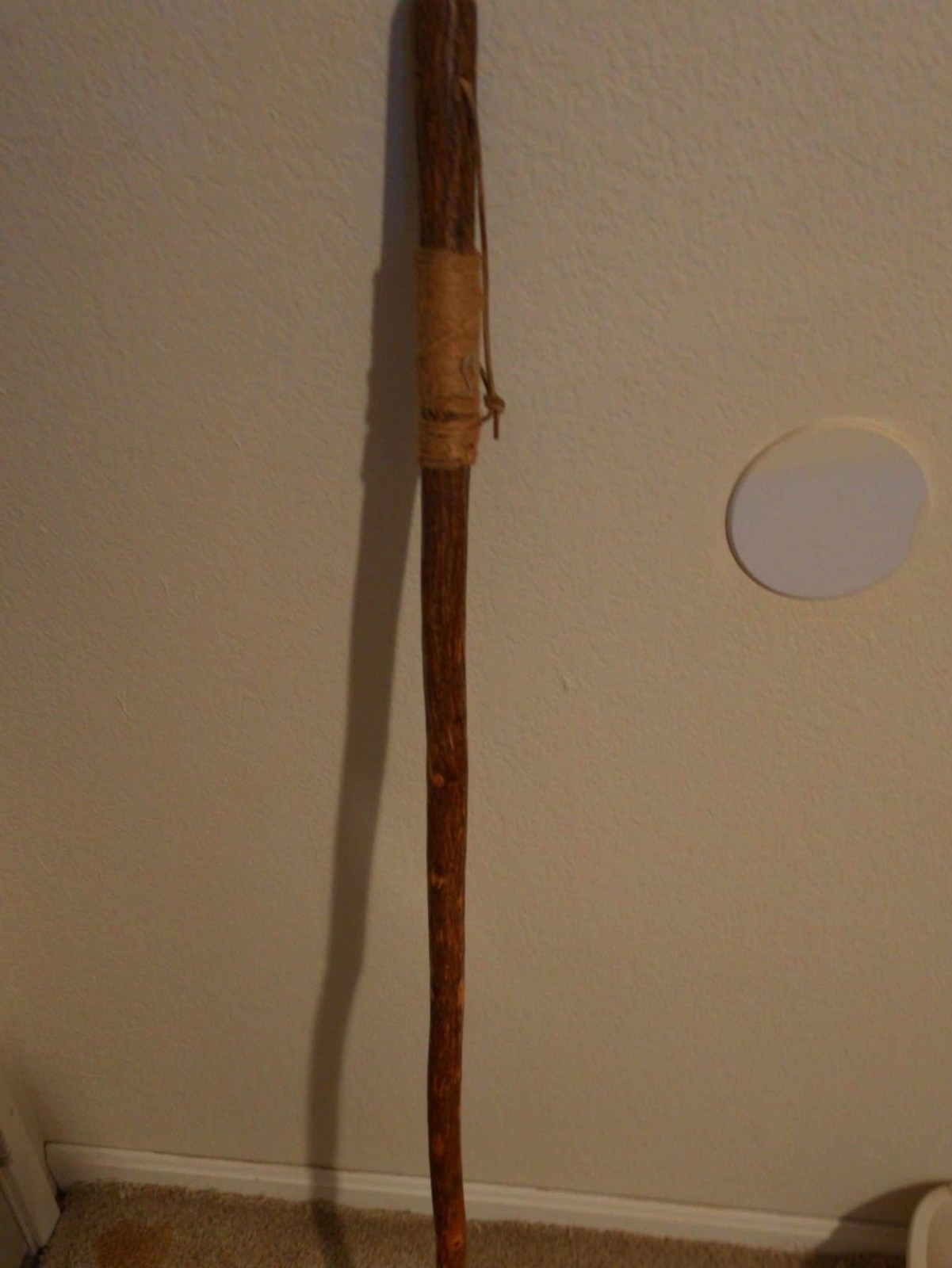 Handmade Wooden Walking Cane - Eagle Head Carved Walking Stick for Men & Women