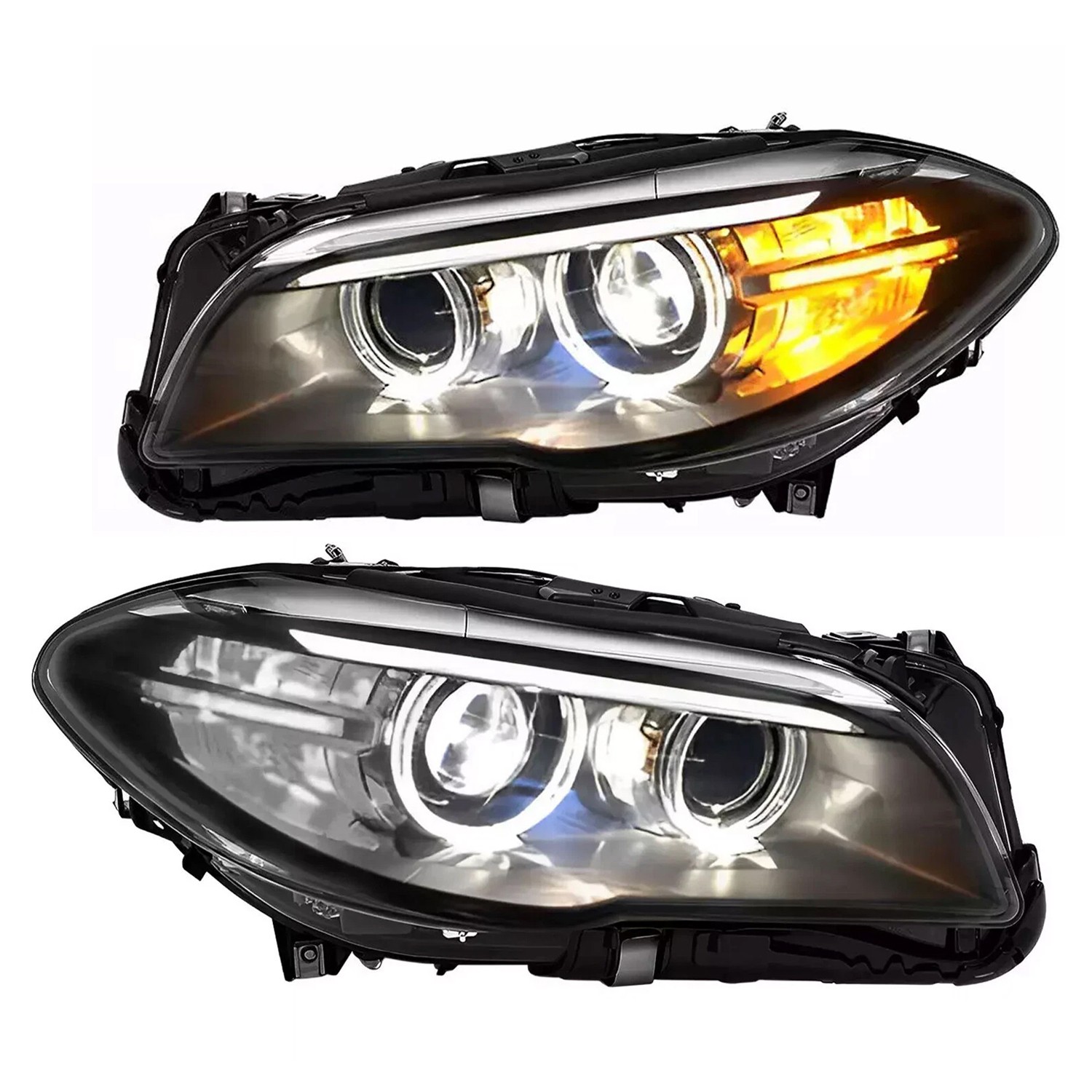 Pair Headlight For BMW F10 550i 535i 528i Xenon HID 5 series 2014 2015 2016 2017 Pair Headlight For BMW F10 550i 535i 528i Xenon HID 5 series 2014 2015 2016 2017