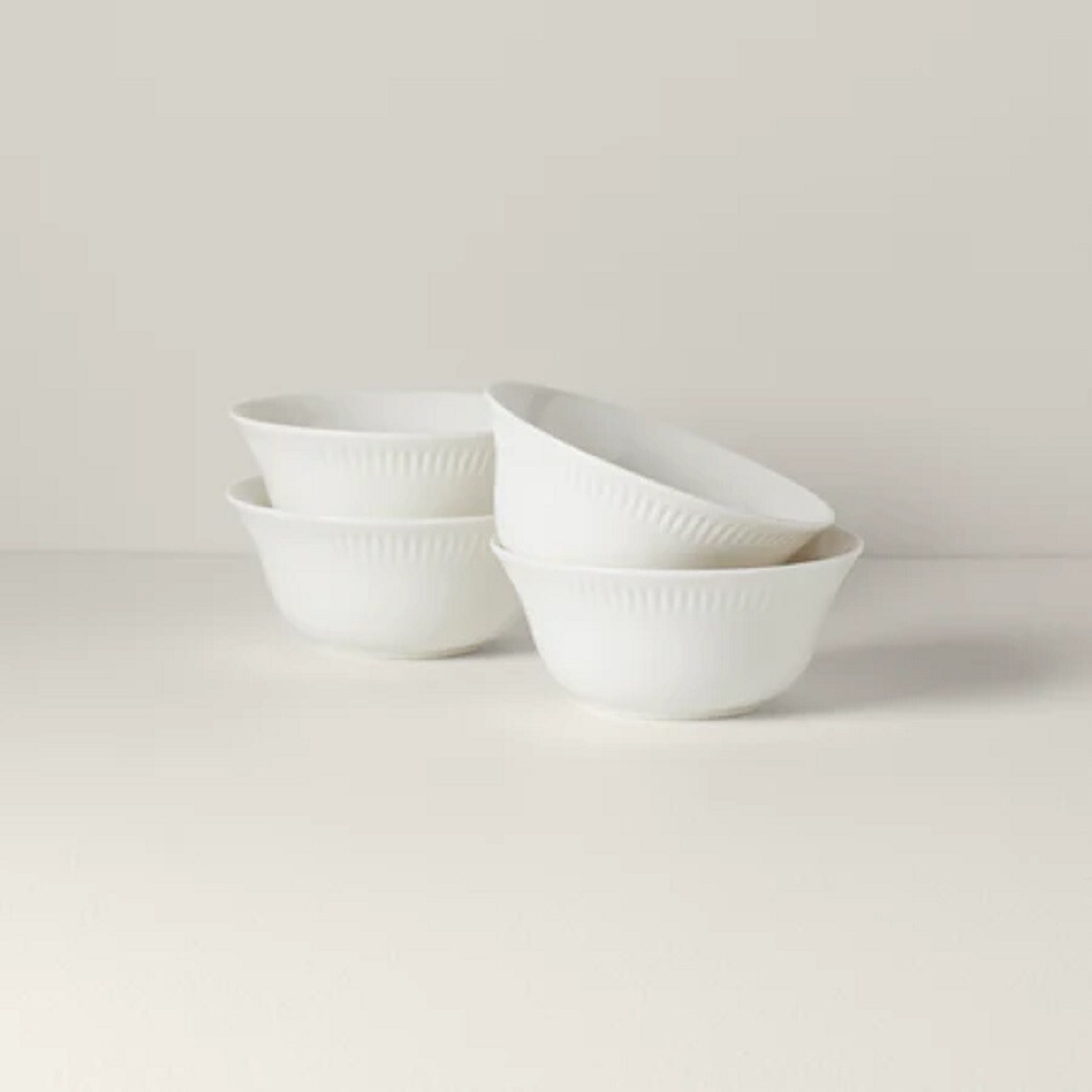 Lenox  Fine  China PROFILE WHITE  -  All Purpose  Bowls      (Set of Four)