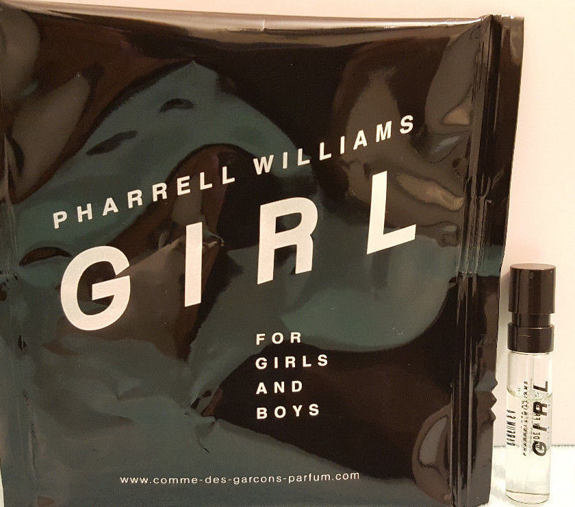 Pharrell Williams GIRL for Girls and Boys EDP Spray 1.5ml LOT OF 288pcs Pharrell Williams GIRL for Girls and Boys EDP Spray 1.5ml LOT OF 288pcs