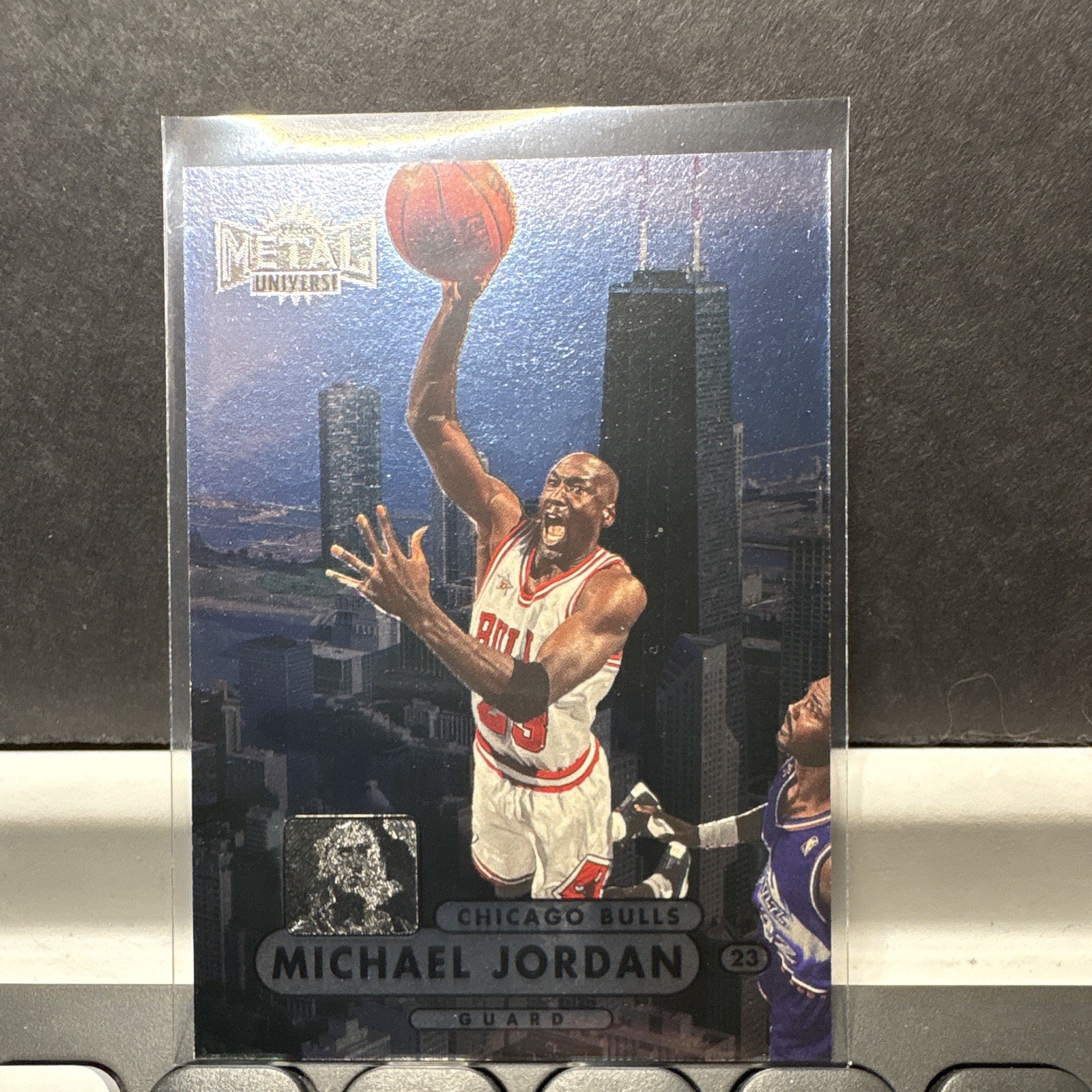 SkyBox 1997-98 Metal Universe Michael Jordan #23 Chicago Bulls Base Set