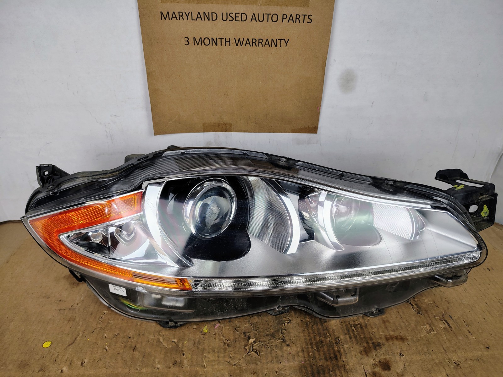 2010 - 2015 JAGUAR XJ XJR PASSENGER Headlight XENON HID ADAPTIVE + WARRANTY