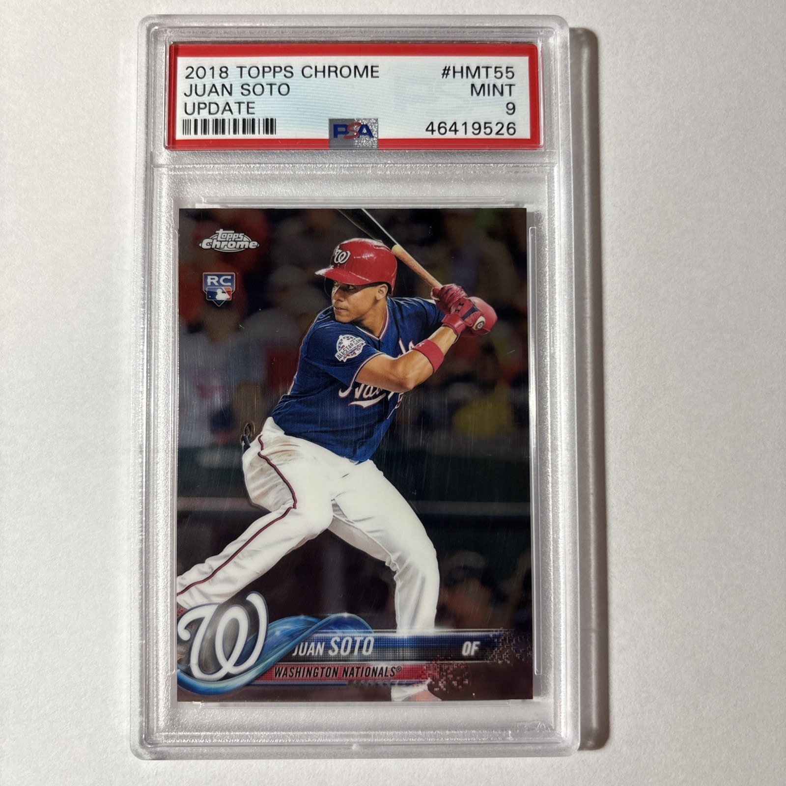 2018 Topps Chrome Update - Juan Soto #HMT55 (RC)